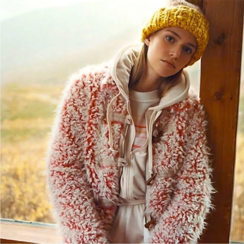 ๐HP๐ Anthropologie Brenna Faux Fur Coat - Picture 3 of 7